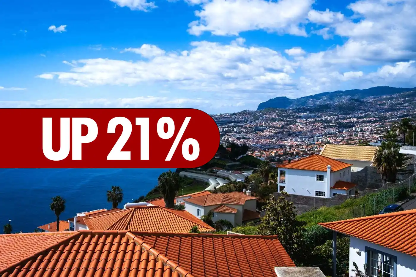 Average Price For a House in Madeira Now €525,000