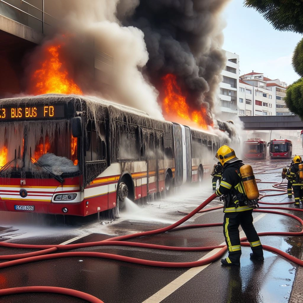 Heavy Fire Hits Rodoeste in Funchal