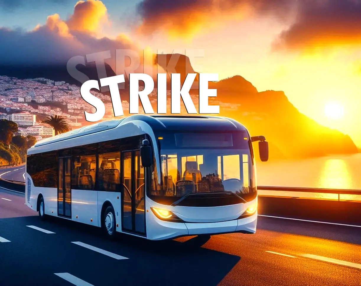 Bus Drivers Protest €1,036 Monthly Wage in Funchal