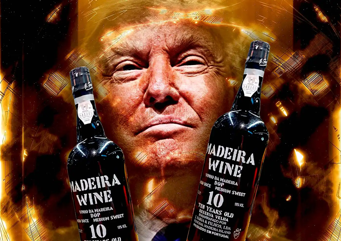 Trump Imposes 200% Tariff on EU Alcoholic Beverages